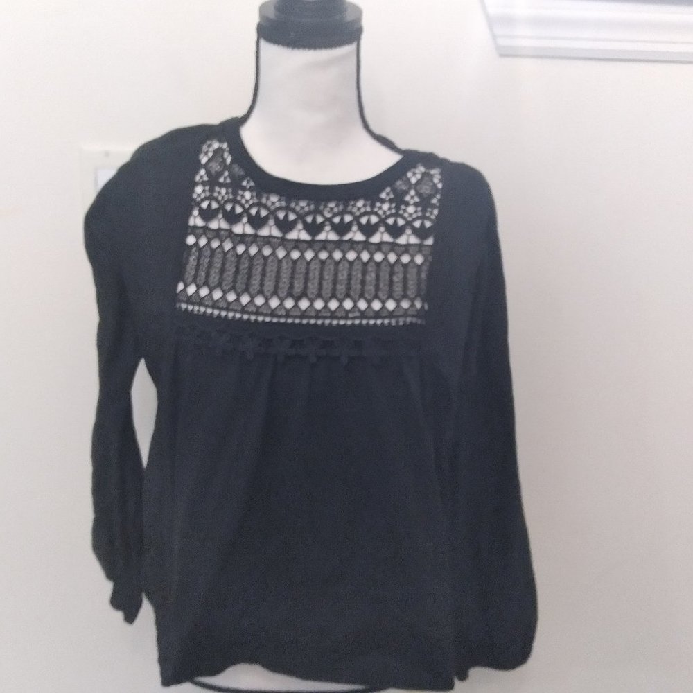 Dixie black swing top sz S NWT